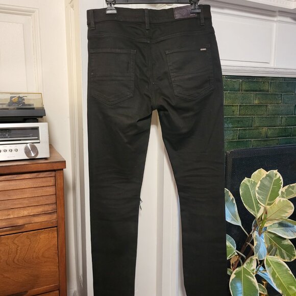 Amiri Black Distressed Jeans - Picture 4 of 6
